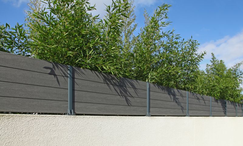 Contemporary Composite Fence