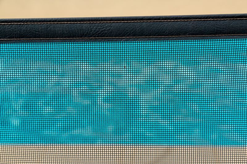 Close-up of Mesh Fence Mesh