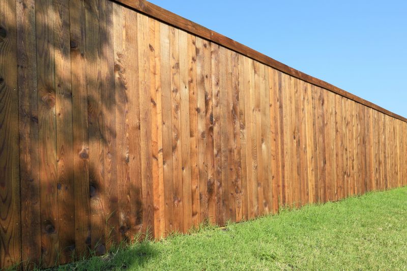 Completed Vinyl Fence Repair